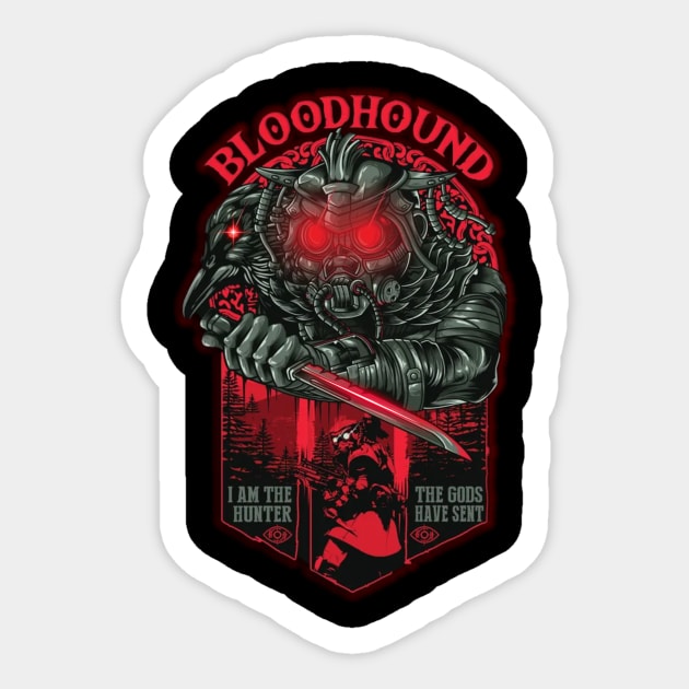 Apex Legends - Bloodhound Sticker by Tip Top Ideas